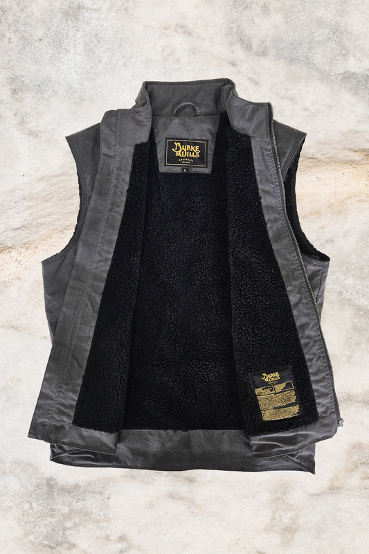 Burke & Wills - Men’s Stockman Vest Gravel