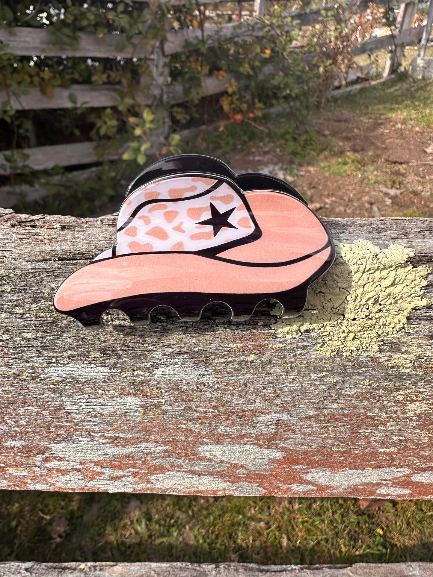 BB’s Country - Western Hat Claw Clip