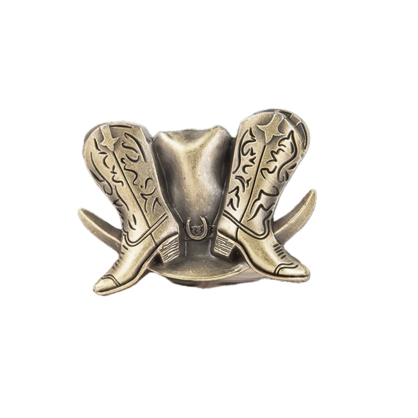 Belt Buckle - Western Boot & Hat