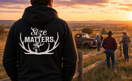 BB’s Country - Size Matters Heavy Weight Hoodie
