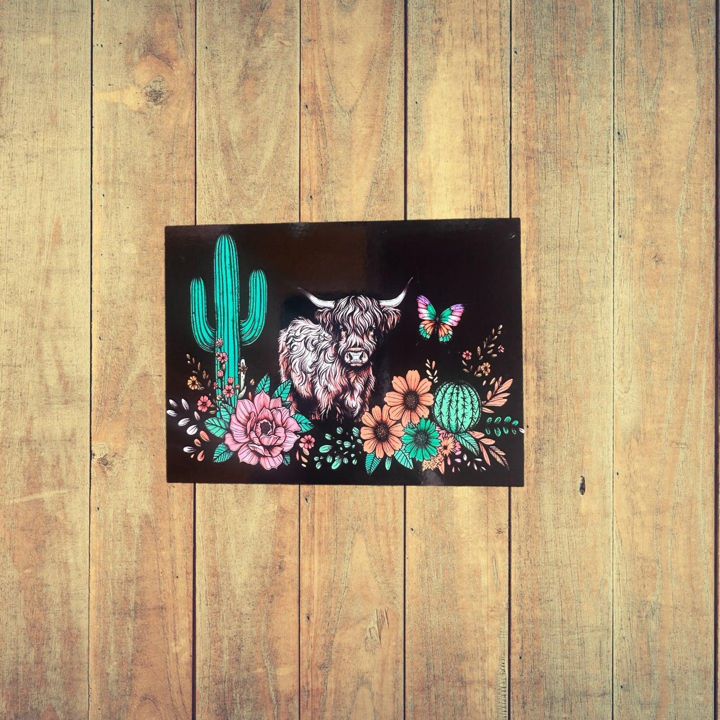 Highland Cow Sticker