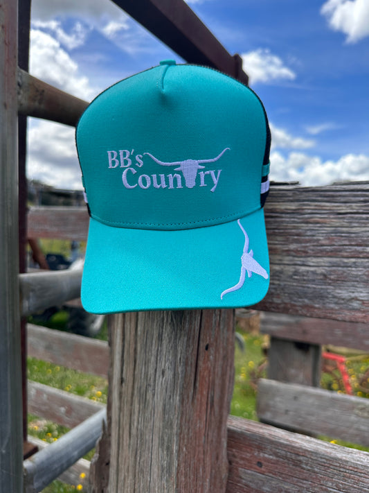 BB’s Country Trucker Cap Turquoise