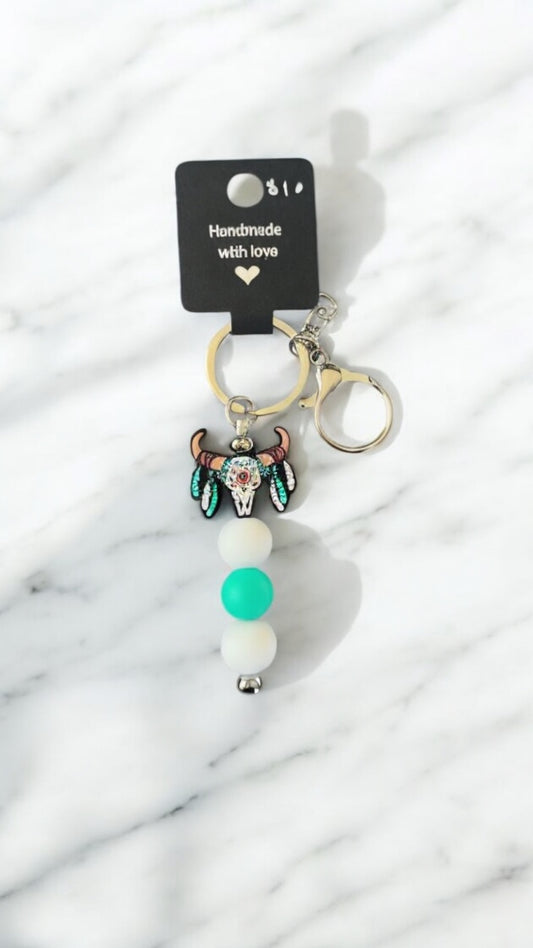 Keyring - Silicone Bead