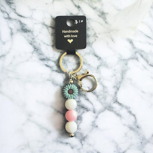 Keyring - Silicone Bead