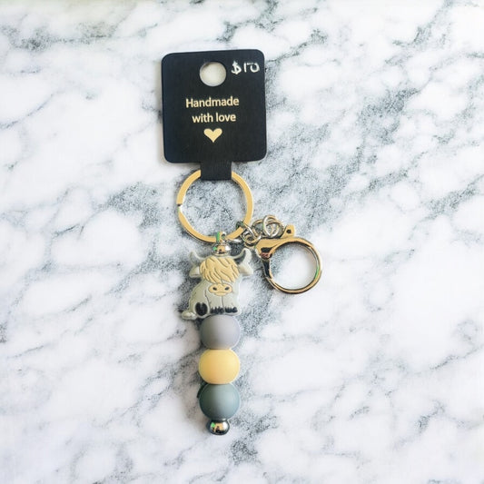 Keyring - Silicone Bead