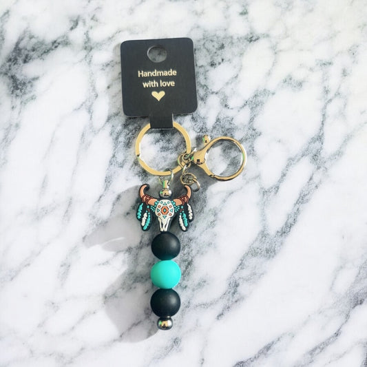 Keyring - Silicone Bead