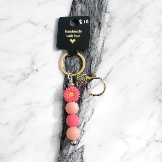 Keyring - Silicone Bead
