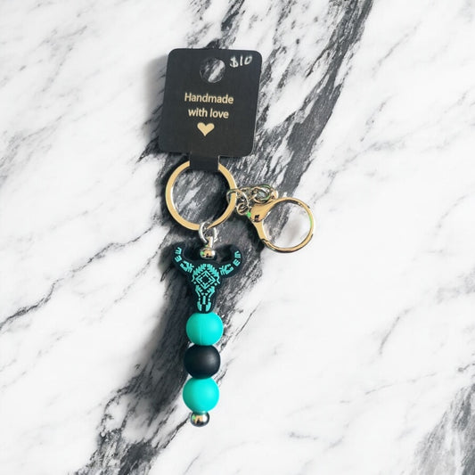 Keyring - Silicone Bead