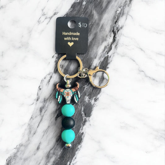 Keyring - Silicone Bead