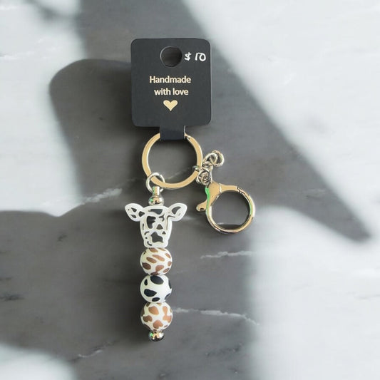 Keyring - Silicone Bead