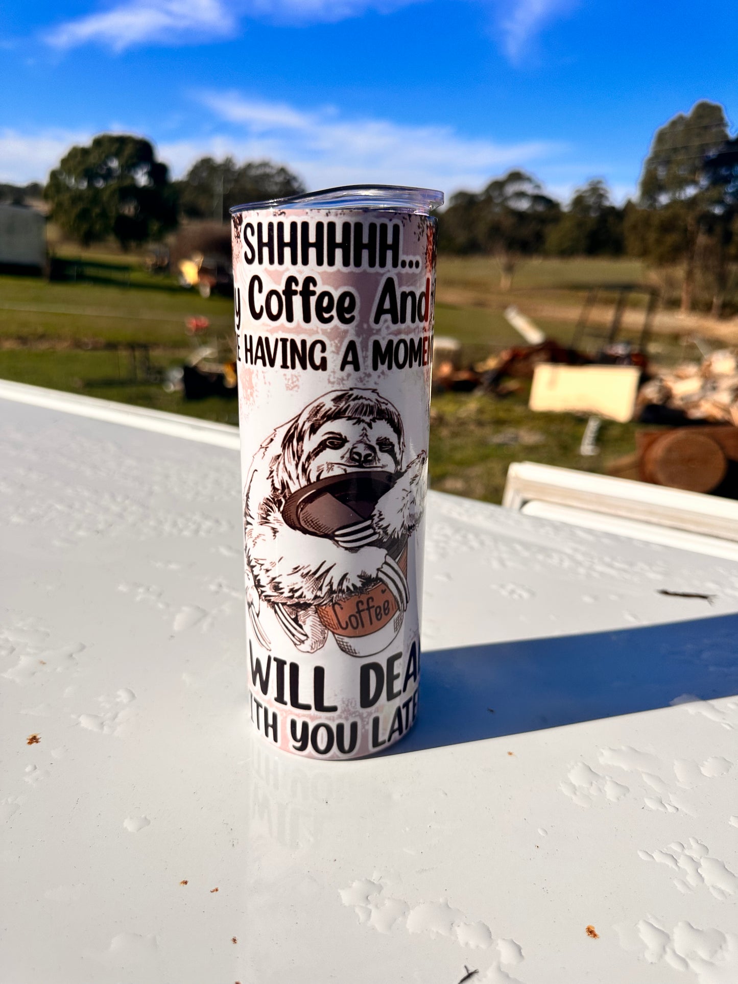 20oz Tumbler - Sloth