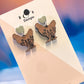 Earring - Chicken Stud With Heart