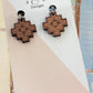 Earring - Boho Cross Dangle Clip On