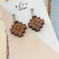 Earring - Boho Cross Dangle Stud