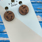Boho Bull Head Star Clip On Earring