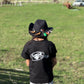 BB’s Country - Kids Regular Fit Tee Black With White Logo