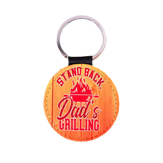 Key Ring - Stand Back Dads Grilling