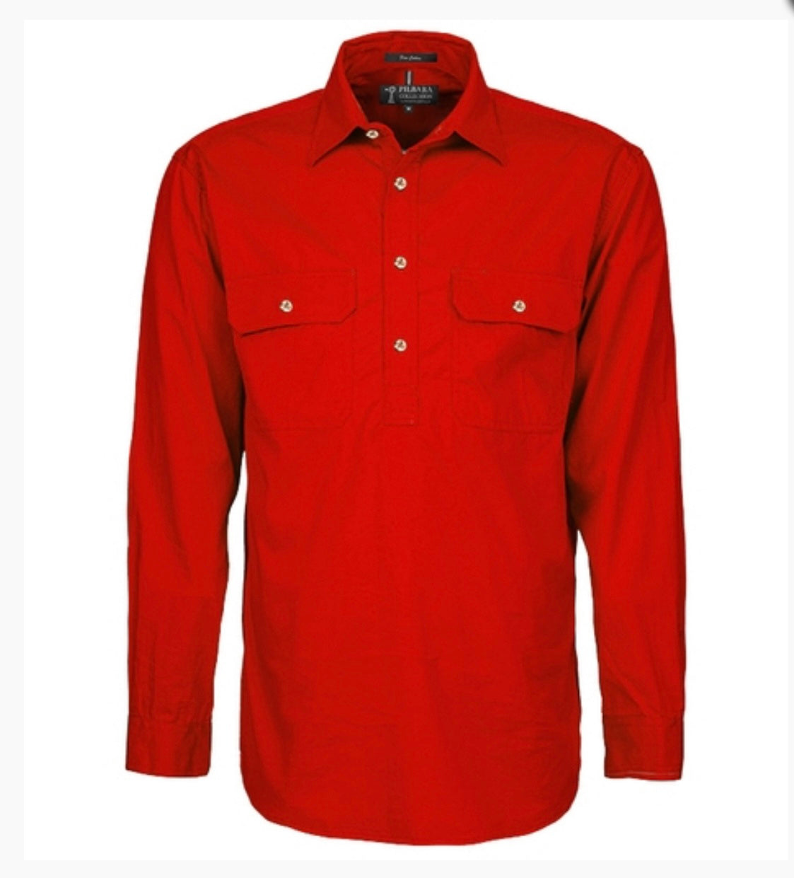 Ritemate - Men’s L/S Shirt Red