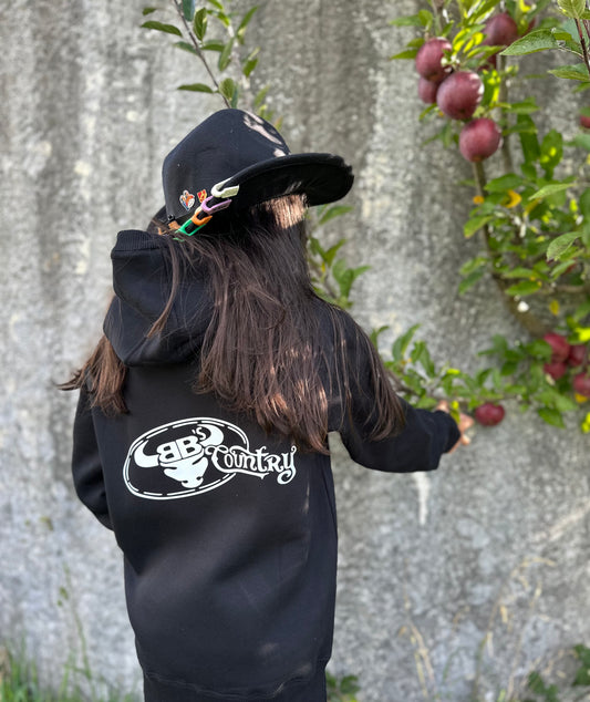 BB’s Country - Kid's Hoodie With White Logo