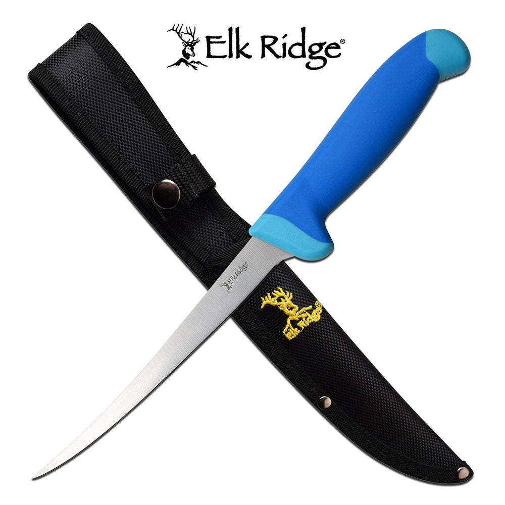 Elk Ridge - M298) ELK RIDGE FISHING KNIFE ER-200-05F